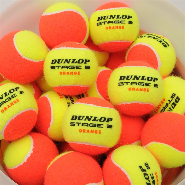 Rusland helder Prime Dunlop Stage 2 Orange Tennisbal - edwinsport